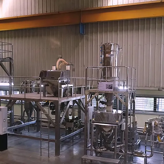 Laboratory setup for food material testing